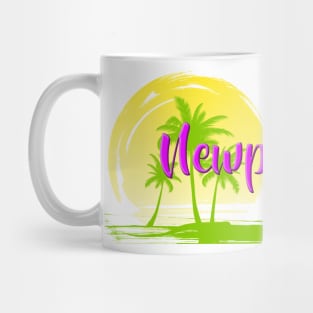 Life's a Beach: Newport Beach, California Mug